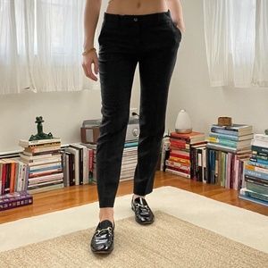 Michael Kors Plaid Grey and Blue Straight leg Dress Pants Size 4